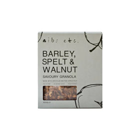 Nibs etc, Barley, Spelt & Walnut Savoury Granola 360g