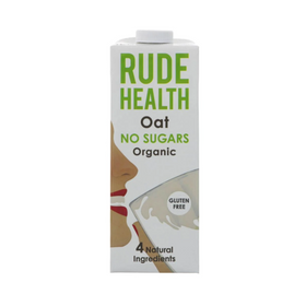 Rude Health, Organic No Sugar Oat Mylk 1lt