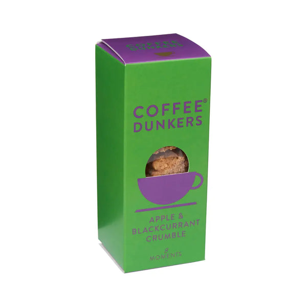 Coffee Dunkers, Apple & Blackcurrant Crumble - 150g