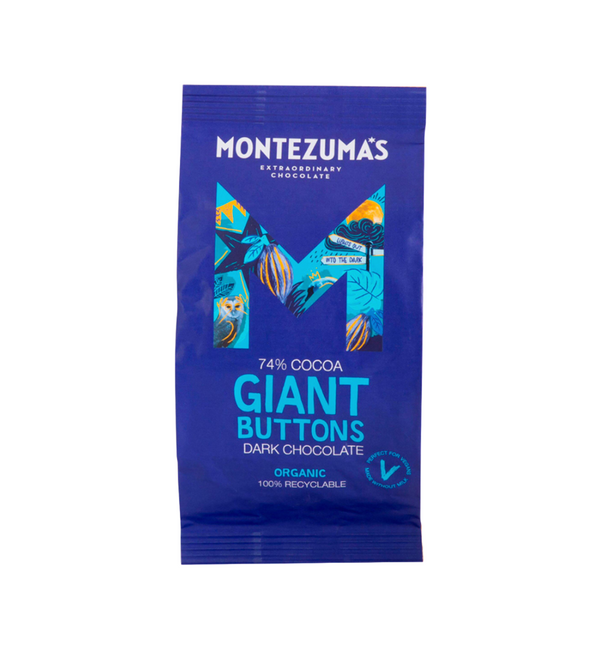 Montezuma's, Organic Dark Chocolate Buttons