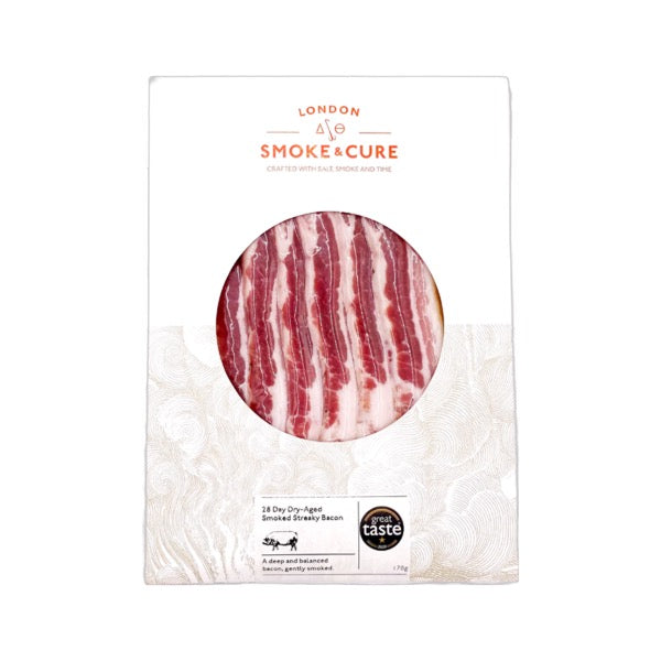Smoke and Cure, Traditional Smoked Streaky Bacon 180g