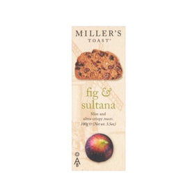 Miller's Biscuits, Fig & Sultana Toasts