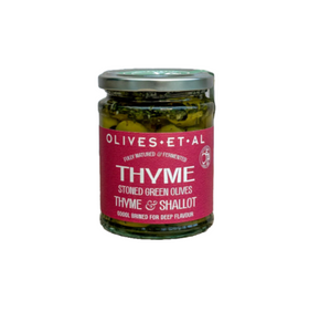 Olives et Al, Thyme, Shallot & Lemon Stoned Green Olives