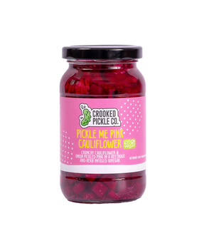 Crooked Pickle, Pink Herby Cauliflower 360g