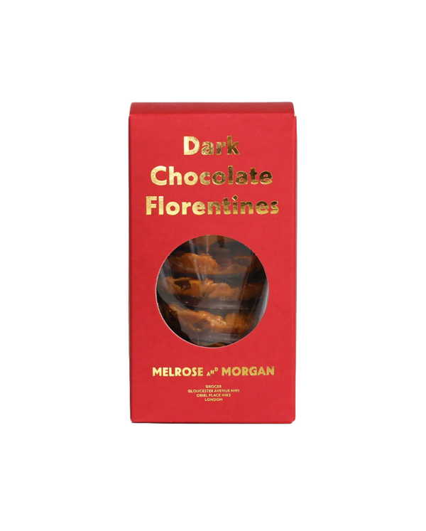 Melrose and Morgan, Dark Chocolate Florentines 180g