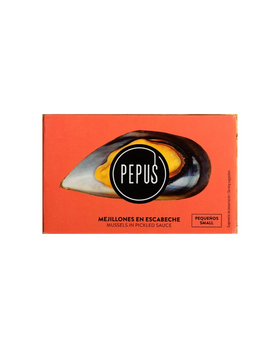 Pepus, Mussels in escabeche