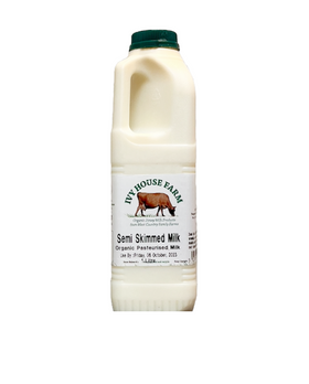 Ivy House Farm, Organic Jersey Milk (1 litre)