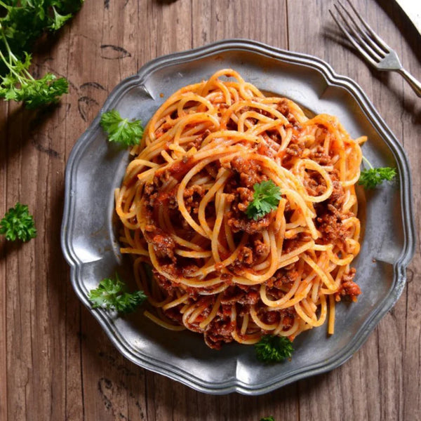 HomeCooks, Spaghetti Lentil Bolognese