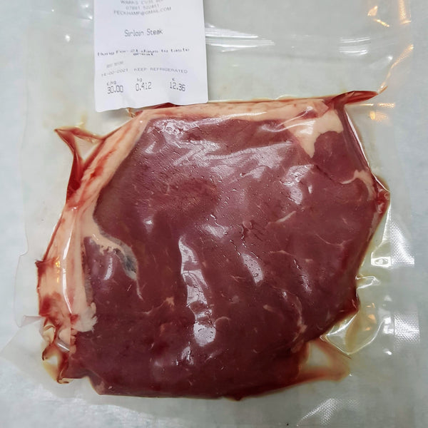 Galileo Farm, Organic Sirloin Steak for 1-2