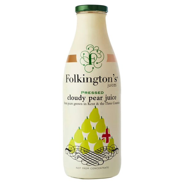 Folkington's Cloudy Pear Juice 1000ml