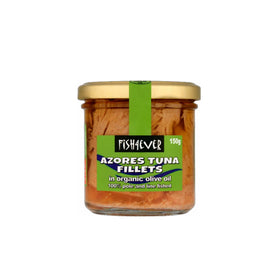 Fish4Ever, Azores Tuna Fillets in Organic Olive Oil 150g