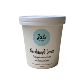 Jai's Ice Cream, Blackberry and Lemon Lactose-free Ice Cream 500ml