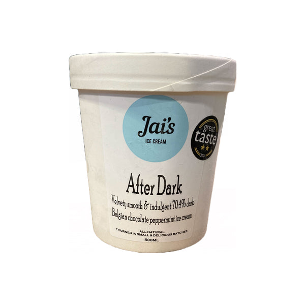 Jai's Ice Cream, After Dark Lactose-free Ice Cream 500ml